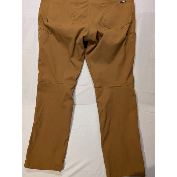 Truewerk Men's 38/30 Edo Pant Brown Technical 5-Pocket Utility Pants Work Tough - Picture 13 of 16